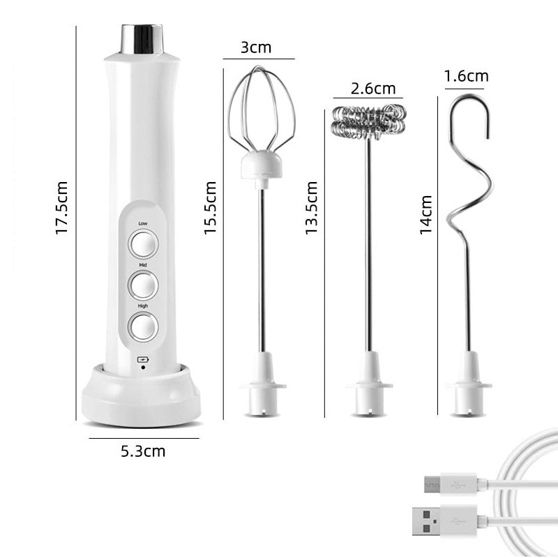 Mixer Elétrico Portátil 3 em 1